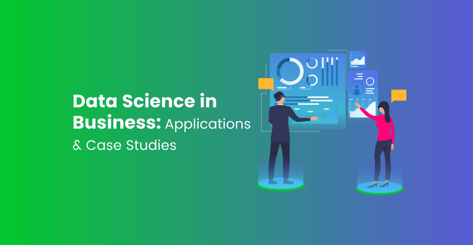 Data science in business: applications and case studies